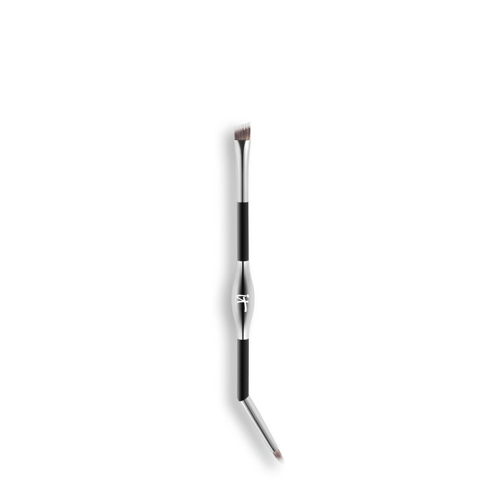 IT Cosmetics Dual-Ended Silver and Black Brush